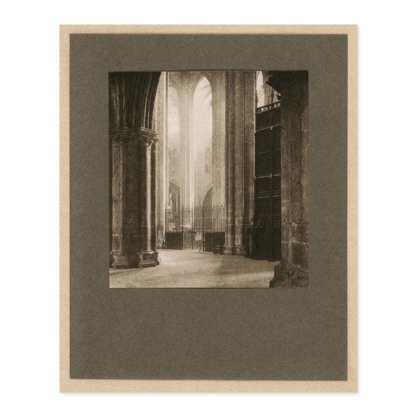 Fredrick Evans, Height and Light in Bourges Cathedral 1903