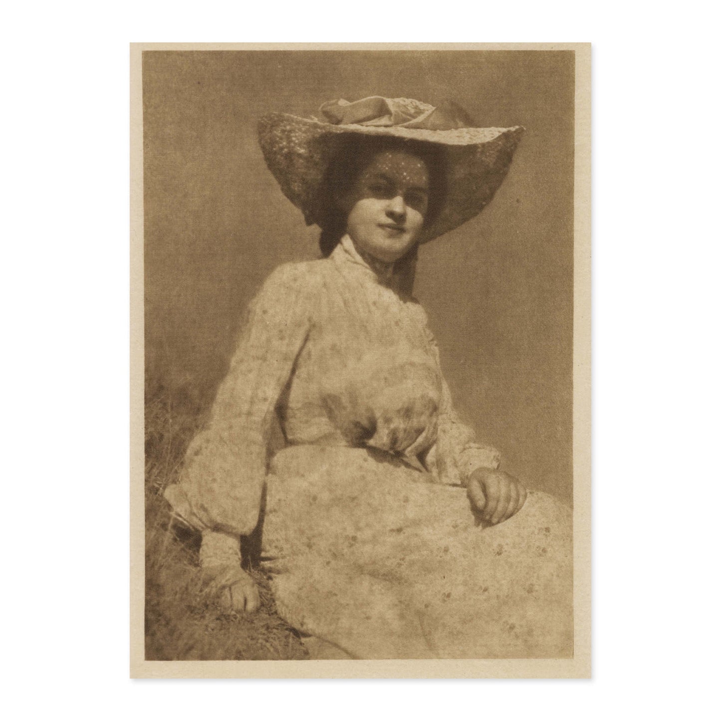 Heinrich Kuehn, A Study in Sunlight 1906