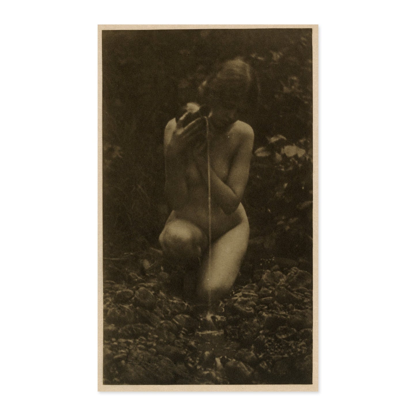 Annie A Brigman, The Source 1909