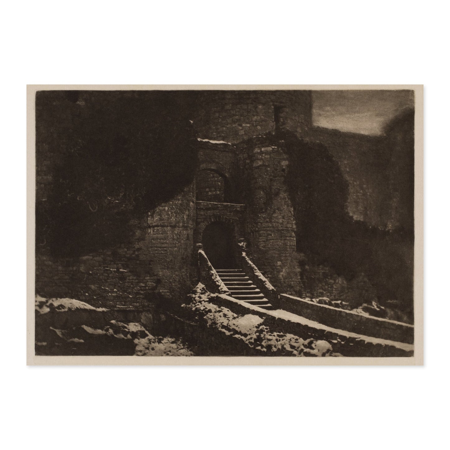 James Craig Annan, Harlech Castle 1910