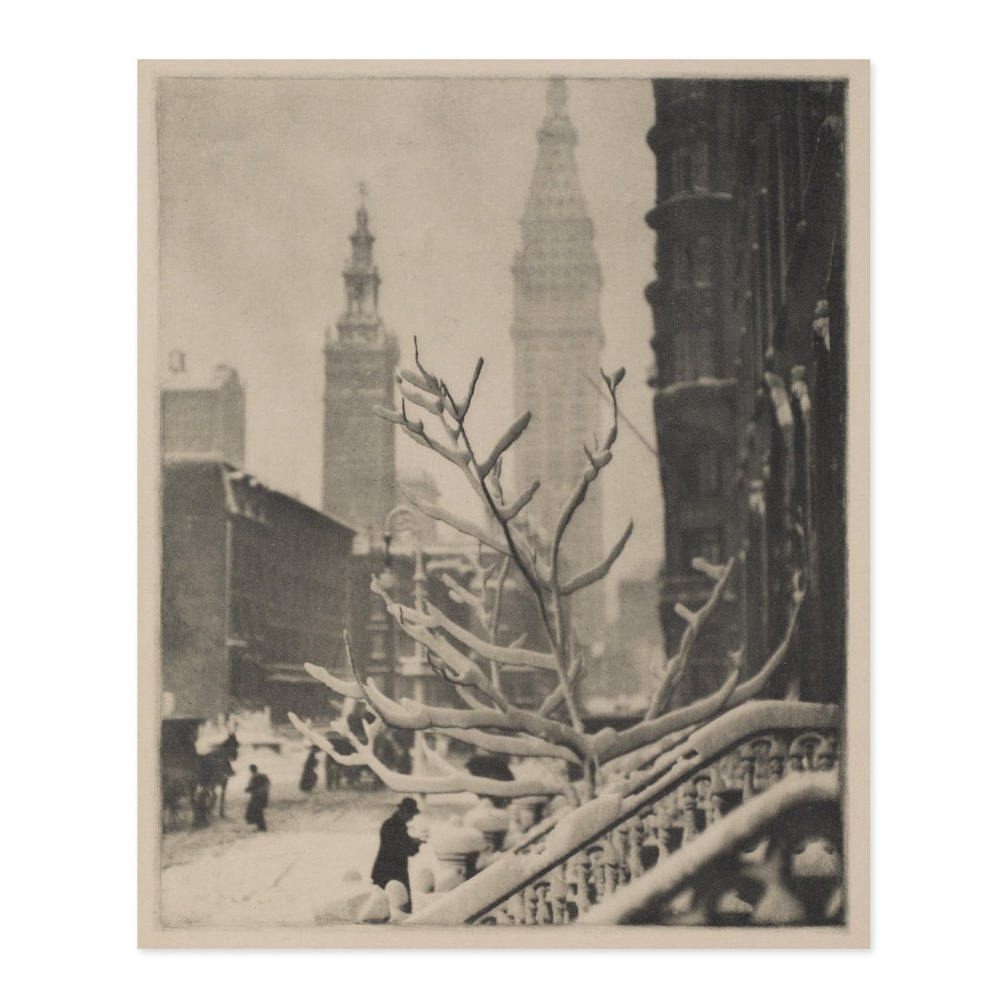Alfred Stieglitz, Two Towers - New York 1913