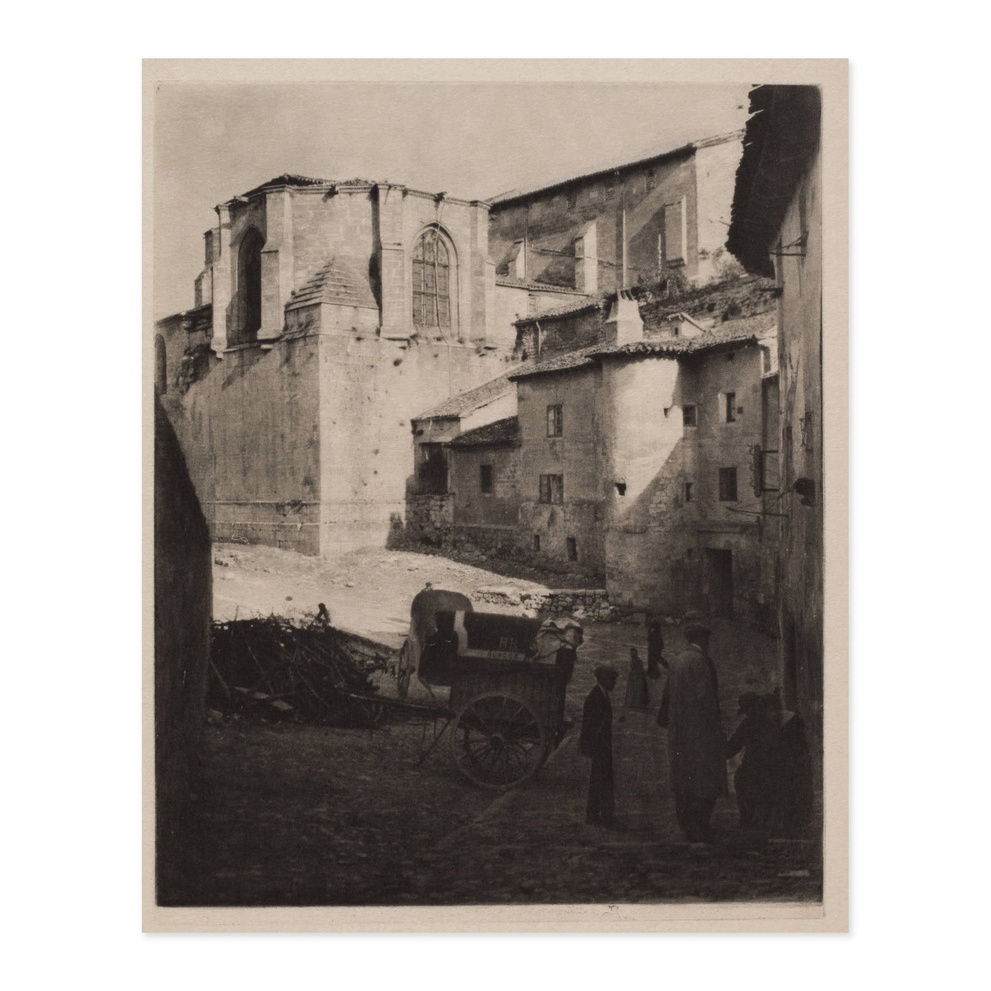 James Craig Annan, Old Church - Burgos 1914