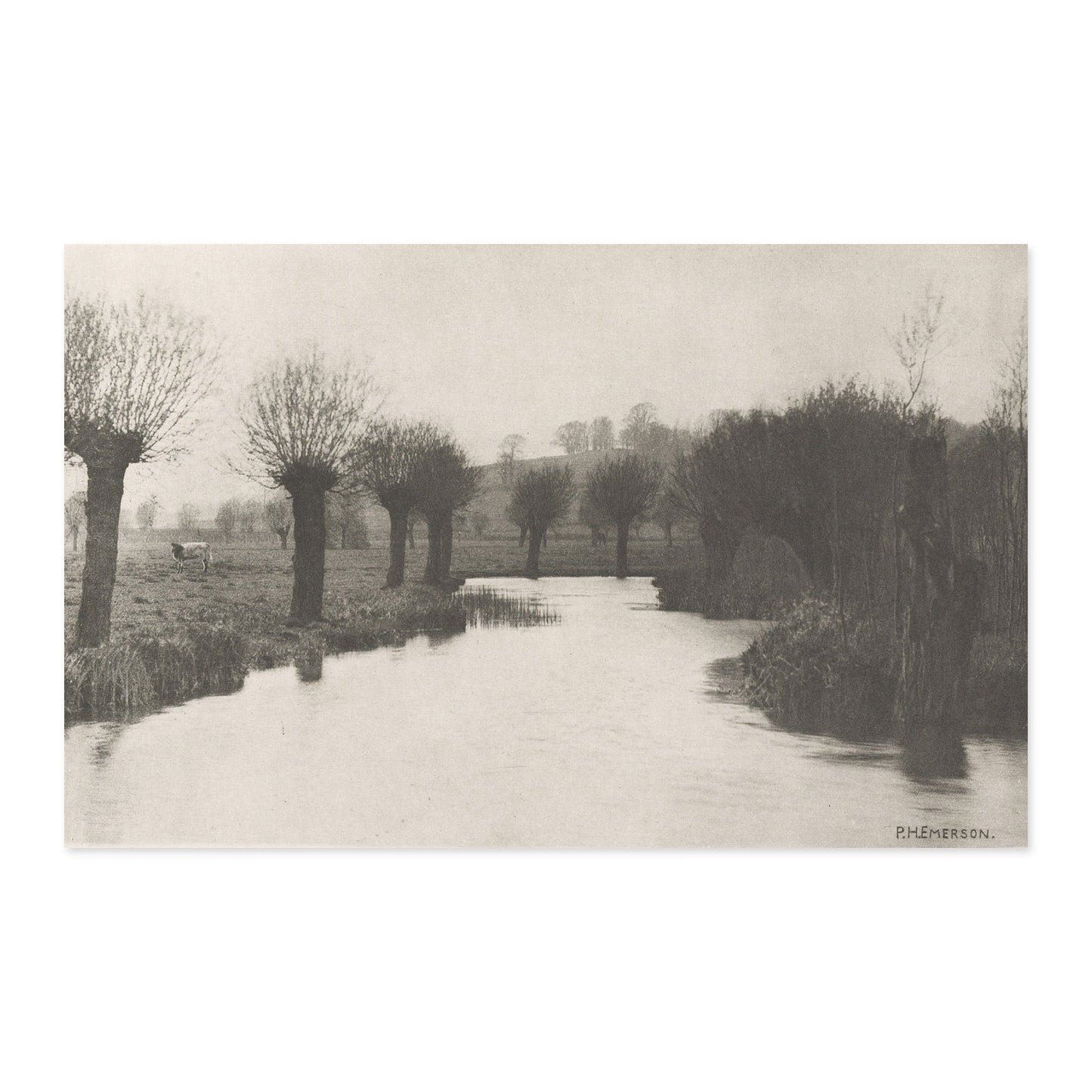 Peter Henry Emerson, Plate IV Mouth of the River Ash 1888