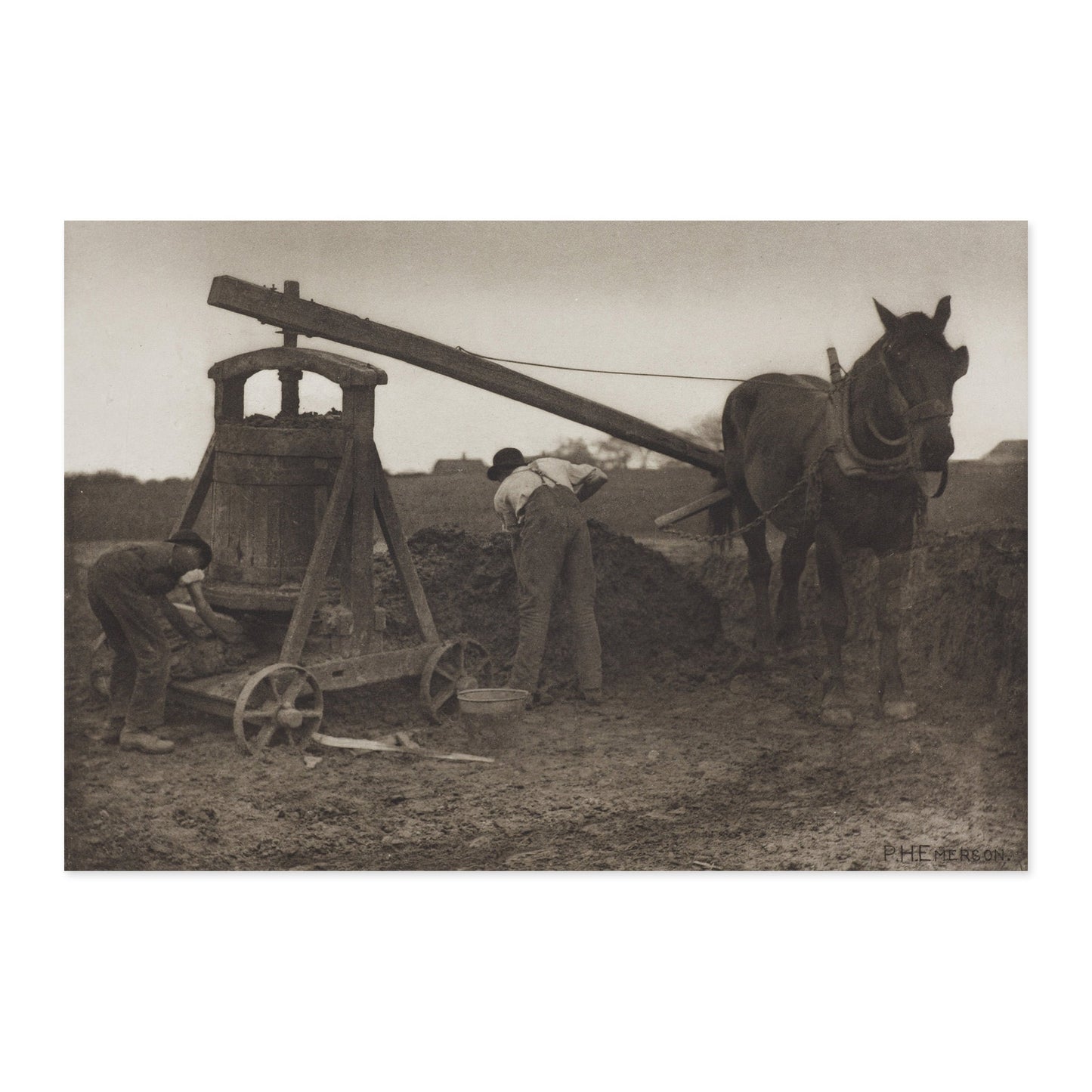 Peter Henry Emerson, The Clay-Mill 1888
