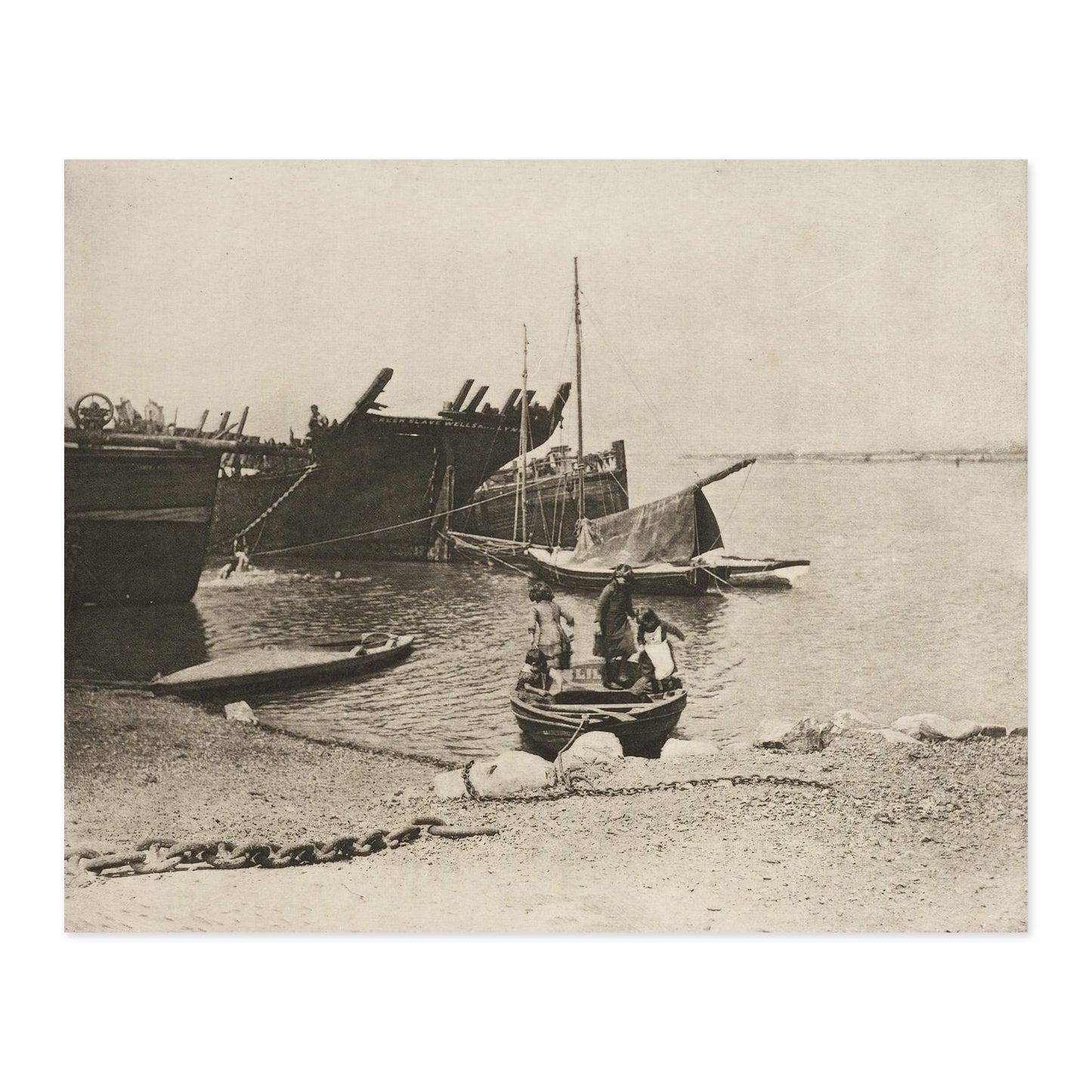 Peter Henry Emerson, Old Hulks 1890
