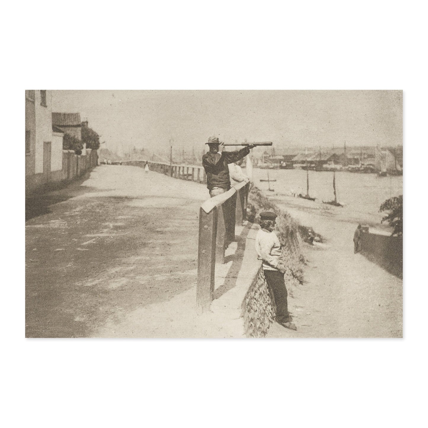 Peter Henry Emerson, On The Look-Out 1890