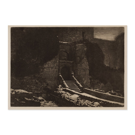 James Craig Annan, Harlech Castle 1910