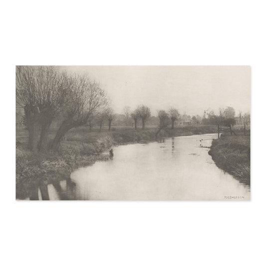 Peter Henry Emerson, Plate VIII Stanstead From the Lea 1888