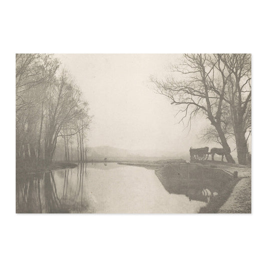 Peter Henry Emerson, Plate XII The Lea Near Hoddesdon 1888