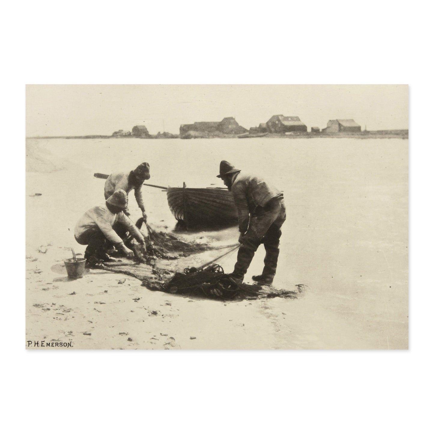 Peter Henry Emerson, Smelting on the River Blythe 1888